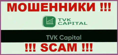 TVK Capital это юридическое лицо internet мошенников TVKCapital