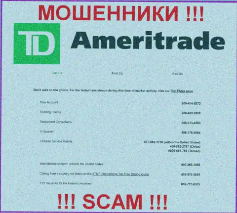 Кидалы из организации Ameri Trade названивают с различных номеров телефона, БУДЬТЕ ОЧЕНЬ ВНИМАТЕЛЬНЫ !!!