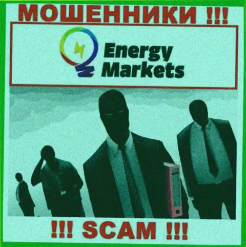 Energy-Markets Io предпочли оставаться в тени, сведений о их руководителях Вы не найдете