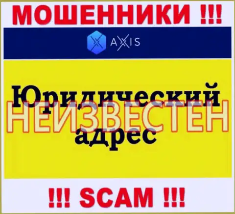 Осторожнее !!! Axis Fund - это мошенники, которые спрятали свой официальный адрес