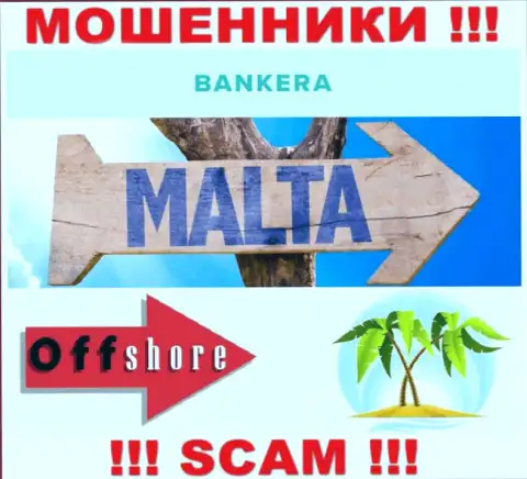 С конторой Банкера довольно-таки рискованно сотрудничать, место регистрации на территории Malta