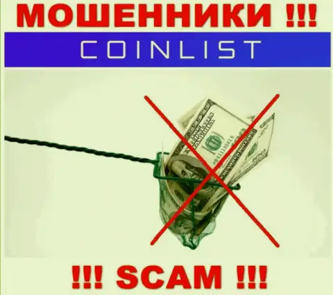 Нереально забрать назад вклады из брокерской конторы CoinList, в связи с чем ни рубля дополнительно вводить не советуем