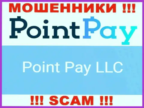 Юридическое лицо internet аферистов Point Pay LLC - Поинт Пэй ЛЛК, информация с онлайн-сервиса махинаторов