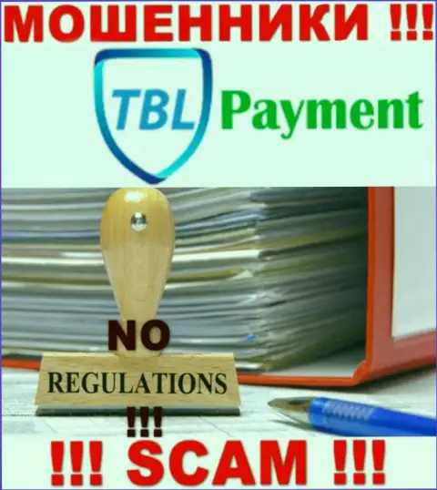 Советуем избегать TBL Payment - рискуете лишиться финансовых средств, т.к. их деятельность никто не контролирует