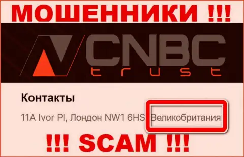 CNBC-Trust - это МОШЕННИКИ !!! Информация относительно оффшорной регистрации фейковая