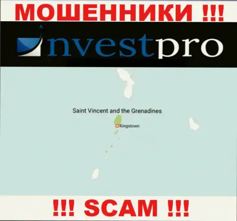 Мошенники NvestPro пустили свои корни на оффшорной территории - St. Vincent and the Grenadines